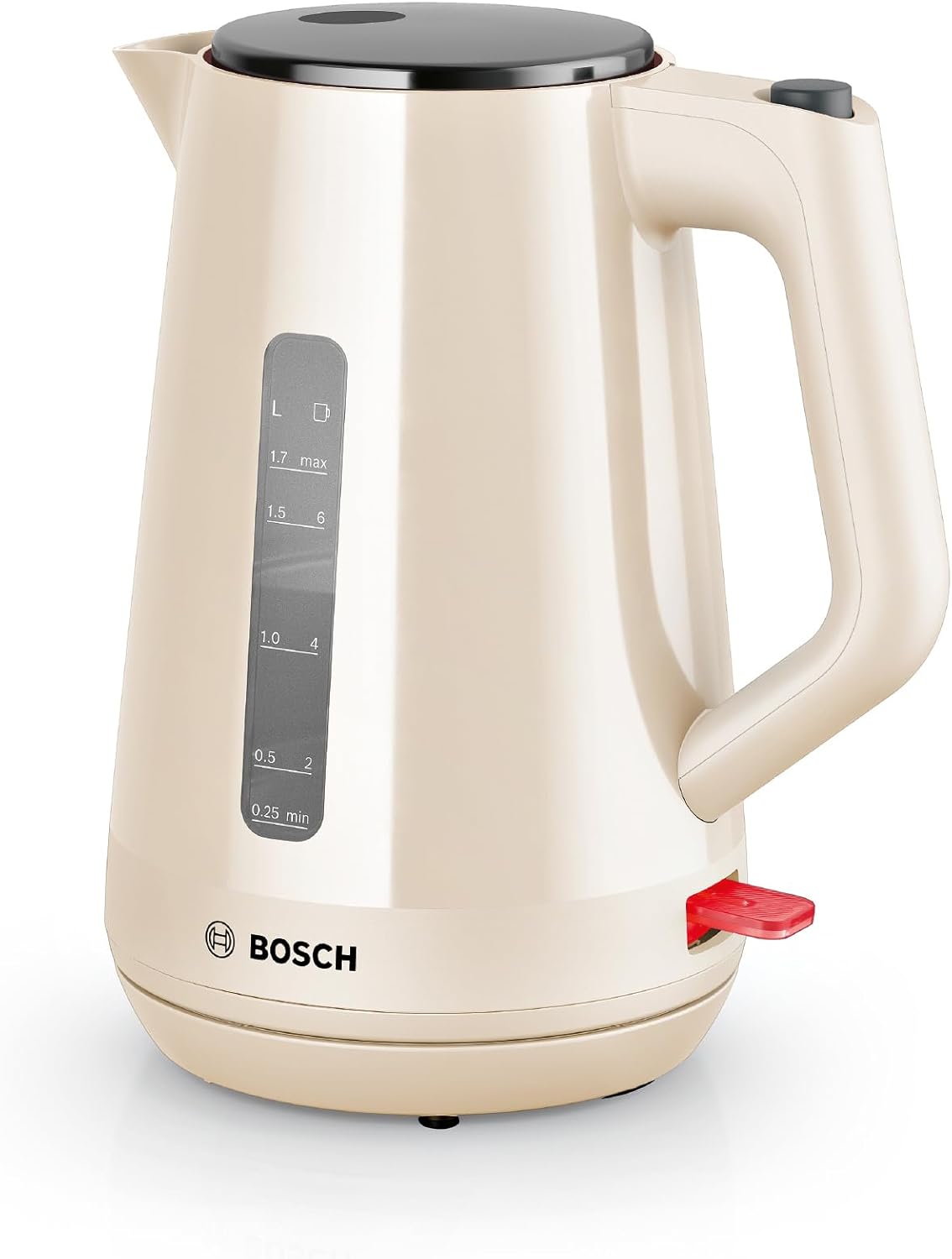 Bosch MyMoment Delight TAT2M123GB - Compact 2-Slice Toaster with Reheat/Defrost, Integrated Bun Warmer, Auto Shut-Off, High Lift and Crumb Tray, in Matte Black