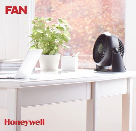 Honeywell TurboForce Power Fan (Quiet Operation Cooling, 90° Variable Tilt, 3 Speed Settings, Wall Mount Feature, Table Fan) HT900E