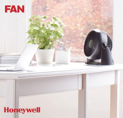 Honeywell TurboForce Power Fan (Quiet Operation Cooling, 90° Variable Tilt, 3 Speed Settings, Wall Mount Feature, Table Fan) HT900E