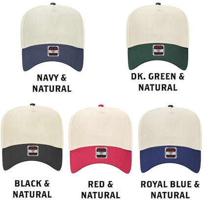 Trendy 2-Tone Christian Trucker Hat- Embroidered Gentle & Lowly