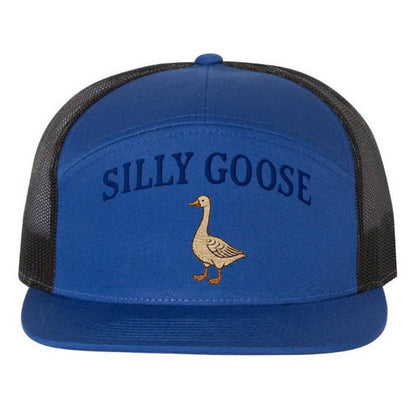 Embroidered Silly Goose Trucker Hat - Unisex Outdoor Cap