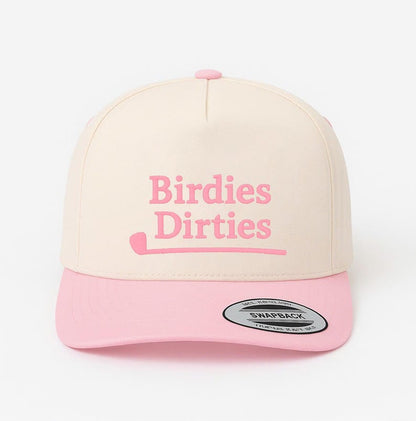 Embroidered "Birdies Dirties" Golf Hat: Funny Tournament Cap