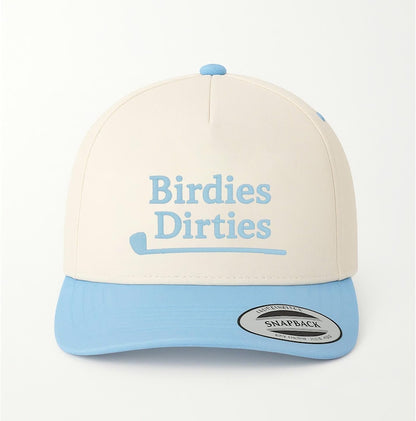Embroidered "Birdies Dirties" Golf Hat: Funny Tournament Cap