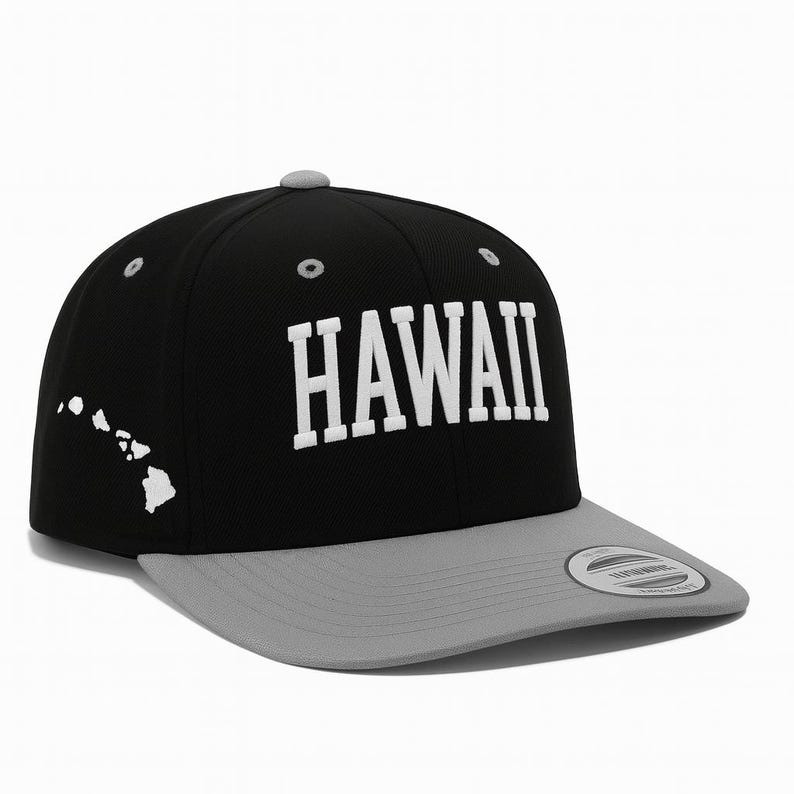 Embroidered Hawaii Baseball Cap: Hawaiian Islands Travel Gift