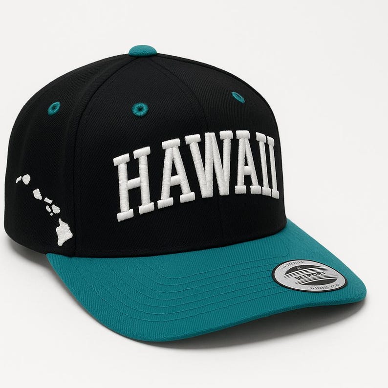 Embroidered Hawaii Baseball Cap: Hawaiian Islands Travel Gift