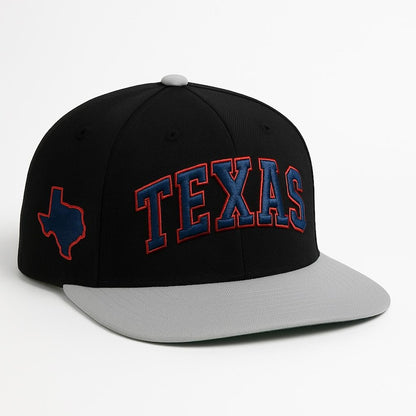 Texas Embroidered Hat: State Outline Patch, Unisex Baseball Cap