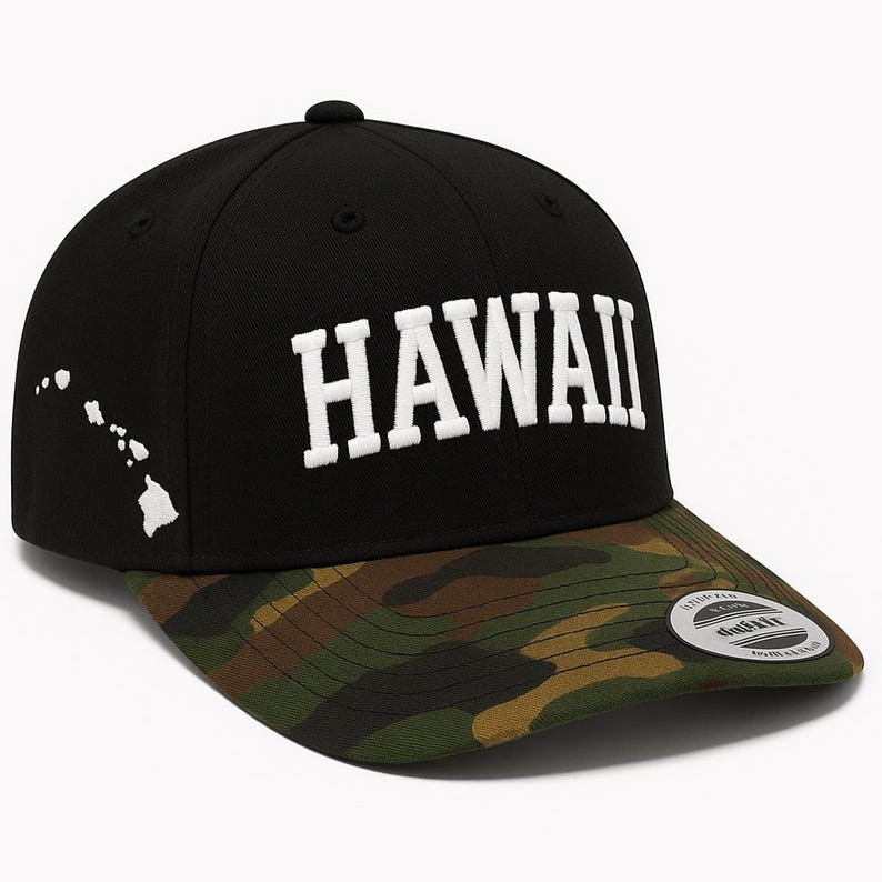 Embroidered Hawaii Baseball Cap: Hawaiian Islands Travel Gift