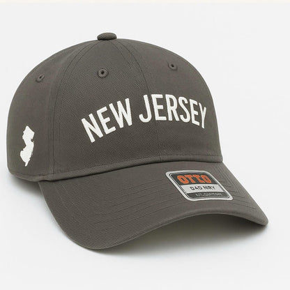 Embroidered New Jersey Dad Hat: NJ State Baseball Cap